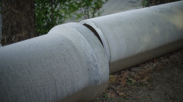 telecoms asbestos duct